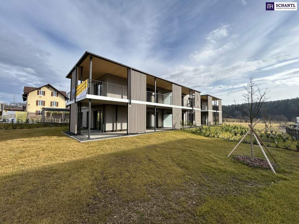 Luxus-Gartenwohnung mit 4 Zimmern und großem 359 m² Eigengarten in Fölling-Mariatrost