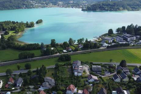Einzigartiges Grundstück mit wunderschönem Blick über den Wörthersee (Provisionsfrei), Grund und Boden-kauf, 490.000,€, 9210 Klagenfurt Land