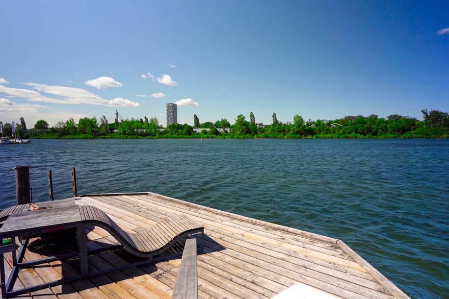 Ein Paradies für Schwimmer und Naturfreunde - Doppelhaus möglich, Grund und Boden-kauf, 998.600,€, 1220 Wien 22., Donaustadt