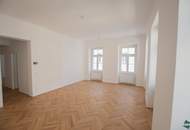 Erstbezug nach Sanierung: Schöner 3,5-Zimmer-Altbau im 6. Bezirk