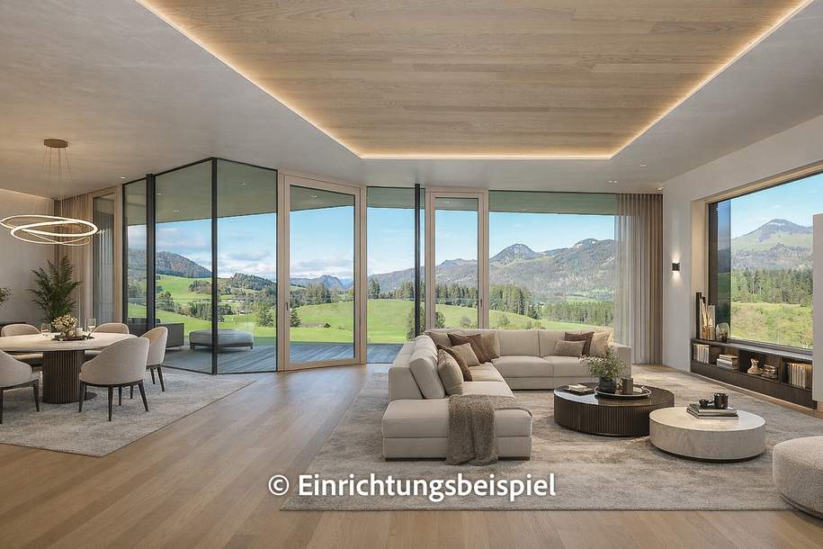 Architektenvilla mit Pool und unverbaubarer Aussicht, Haus-kauf, 1.770.000,€, 6385 Kitzbühel