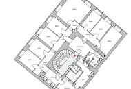 Exklusive Büroperle im Herzen Wiens: Repräsentatives Eckbüro am Bauernmarkt zu mieten