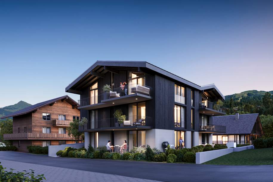 Neubau: Hochwertige Eigentumswohnungen in zentraler Lage, Wohnung-kauf, 675.000,€, 6365 Kitzbühel