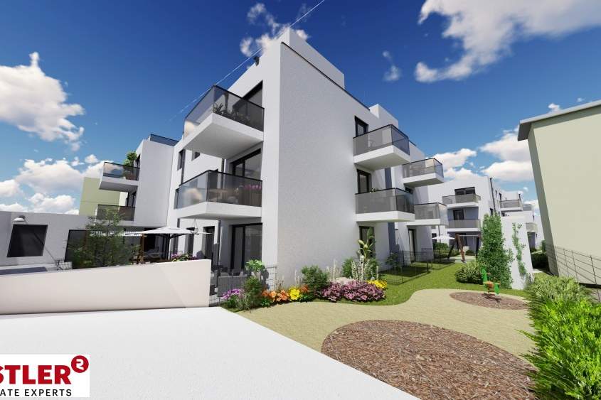 Wohnen beim Stadtmauer Park | Ruhige 3-Zimmerwohnung mit Terrasse, Wohnung-kauf, 337.920,€, 2301 Gänserndorf