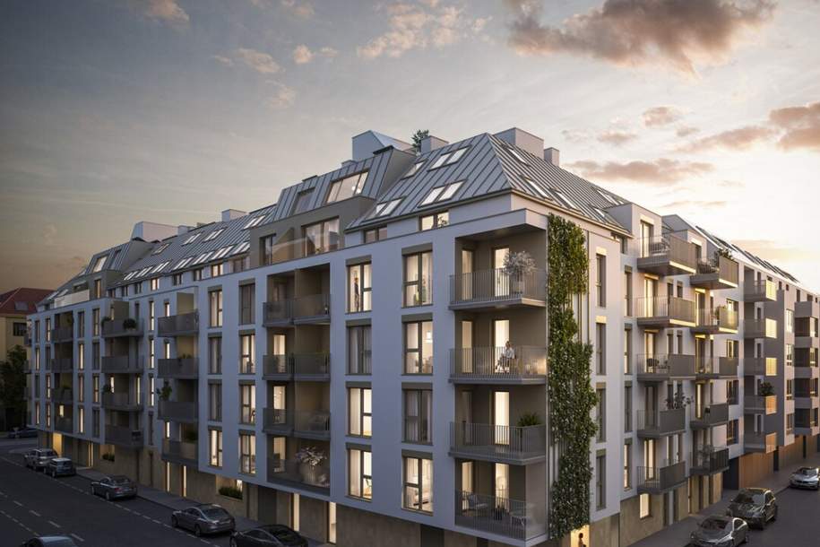 ERSTBEZUG! Charmante Wohnung mit toller LOGGIA! NEUBAUPROJEKT mit optimaler Anbindung, Wohnung-miete, 723,26,€, 1210 Wien 21., Floridsdorf