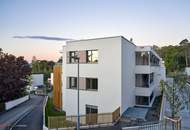 FERNBLICK von überdachter FREIFLÄCHE - moderne 3 Zimmerwohnung in neu errichteter Wohnanlage mit Lift, Tiefgaragenplatz, Zentralheizung