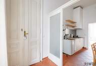 KURZZEITVERMIETUNG / AIRBNB ERLAUBT II KOMPLETT MÖBLIERT II ca. 5m² BALKON II SOFORT NUTZBAR II NÄHE U6/AKH/VOLKSOPER/WUK