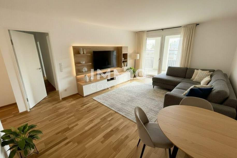 Lichtdurchfluteter Erstbezug: 3-Zimmer-Neubauwohnung mit Loggia und Weitblick, Wohnung-kauf, 485.800,€, 1120 Wien 12., Meidling