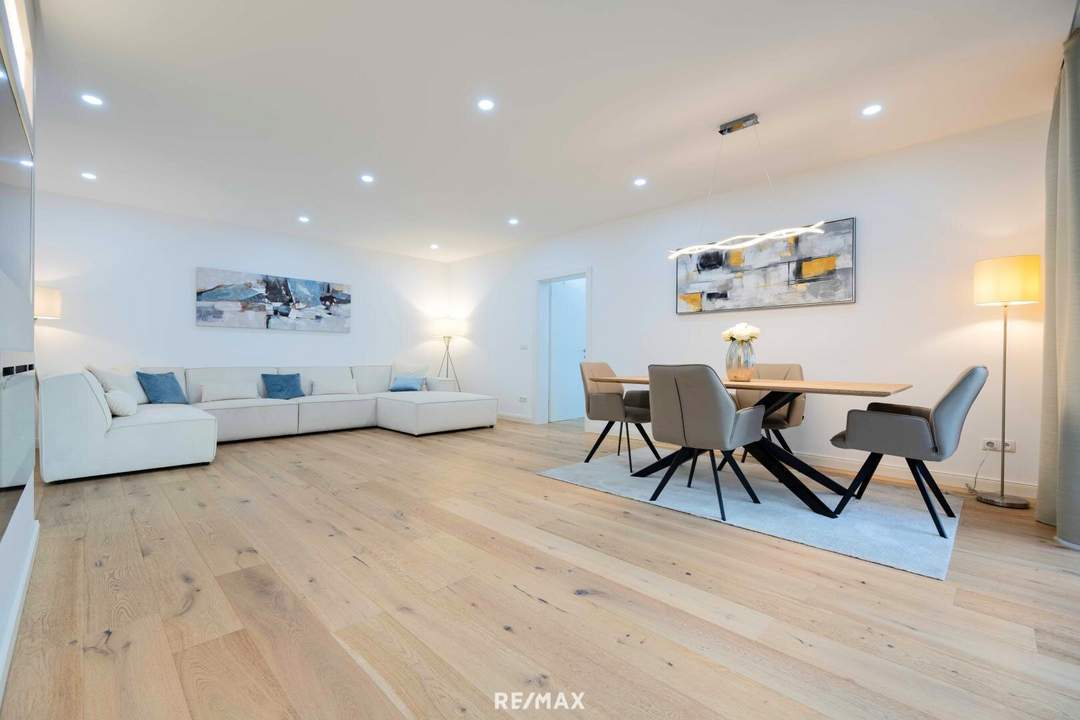 Exklusiv sanierte 4-Zimmer-Wohnung in begehrter Grünruhelage