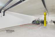 Sicher & trocken: Motorradstellplatz in Tiefgarage