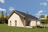 Belagsfertiges Neubau-Wohnhaus in Ziegelmassiv in einer Sackgasse.