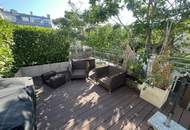 TOWNHOUSE Wohnung BEIM AUGARTEN: 3-Zimmer mit Loggia und Dachterrasse