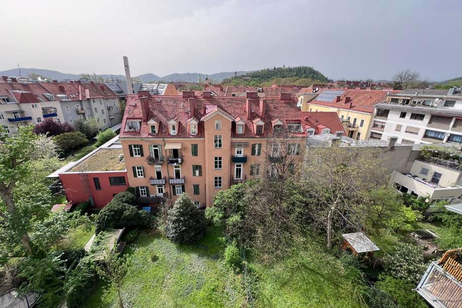 3-Zimmer Dachgeschosswohnung mit Schlossbergblick, Wohnung-miete, 1.250,00,€, 8010 Graz(Stadt)
