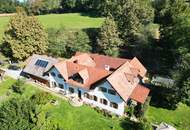 NEUER PREIS! AUSSERGEWÖHNLICHES JUWEL! Exklusiver Vierkanthof im Thermenland Steiermark – Wohnen, Reiten &amp; Leben mit Pool und Natur