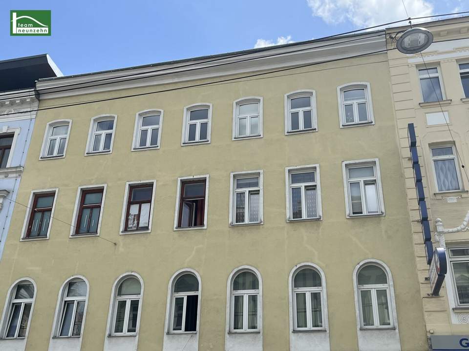 FÜR ANLEGER ODER EIGENNUTZER! KLEINE ALTBAUWOHNUNG IN GUTER LAGE IN HERNALS – BEFRISTET VERMIETET!