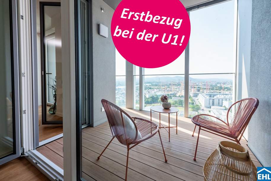 Rooftop Living bei der U1 Kagran – TOWER HOMES, Wohnung-miete, 735,00,€, 1220 Wien 22., Donaustadt
