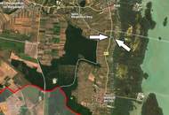 Wiese in Mörbisch, Blick über den ganzen Neusiedler See: 1219m²