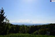 Einzigartiger Panoramablick - Exklusives Grundstück in Raaba + GLASFASERANSCHLUSS