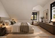 KLASSISCHE ELEGANZ. MODERNER LUXUS. | Exklusive Doppelhaushälften | Holzmassiv | Raumhöhen bis ca. 3 m | 7 Zimmer | Luftwärmepumpe, Wohnraumlüftung & Klima | Dachterrassen-Option | PKW-Stellplatz
