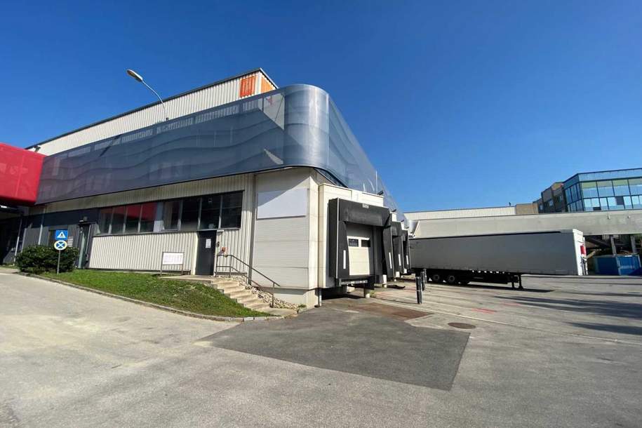 Lager-/Produktionfläche 500m² - 5000m² in Krems - Miete, Gewerbeobjekt-miete, 3500 Krems an der Donau(Stadt)