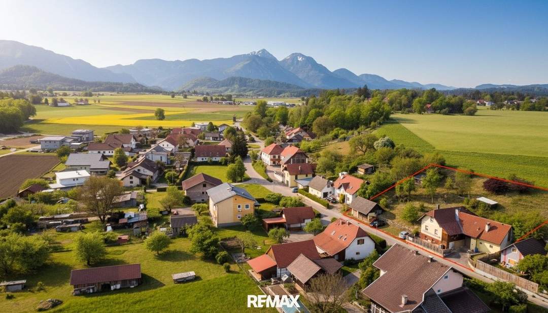 Einfamilienhaus in Gablern, 110m², Fernblick, sanierungsbedürftig!