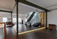 Einzigartiges Penthouse-Loft und 230m² Dachterrassen-Oase Nähe UNO-City inklusive 50m² Ausbaureserve