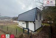 Charmantes Ferien- und Kleingartenhaus auf Eigengrund in idyllischer Bachlage – 3150 Wilhelmsburg