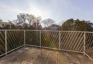 Geweygasse - 3 Zimmer DG mit 2 Balkonen und parkähnlichem Gemeinschaftsgarten