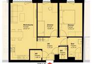 Erstbezug nach Neuerrichtung - 2 Zimmer - Ostbalkon - Gerasdorf bei Wien