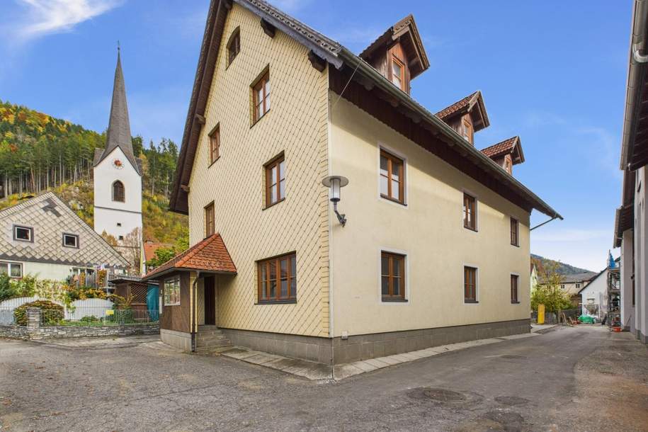 KALWANG: BESTÄNDIGE WERTE in unbeständigen Zeiten - WOHNHAUS mit 4 Wohnungen, Haus-kauf, 579.000,€, 8775 Leoben