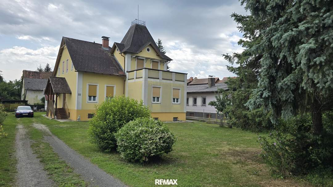 Charmante 3-Zimmer-Altbauwohnung in Leibnitz mit 92 m², hohen Räumen, großem Garten und Kellerabteil