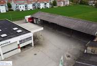 Großflächige, überdachte Stellplätze mit je 39 m². Ideal für Wohnmobile, Boote, Anhänger, ...