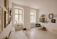 Liebevoll sanierte 38 m² Altbauwohnung mit Blick in begrünten Innenhof
