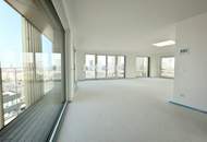 Ganz oben mit Traumblick über Wien: Penthouse mit außergewöhnlicher Architektur: Provisionsfrei direkt beim Hauptbahnhof