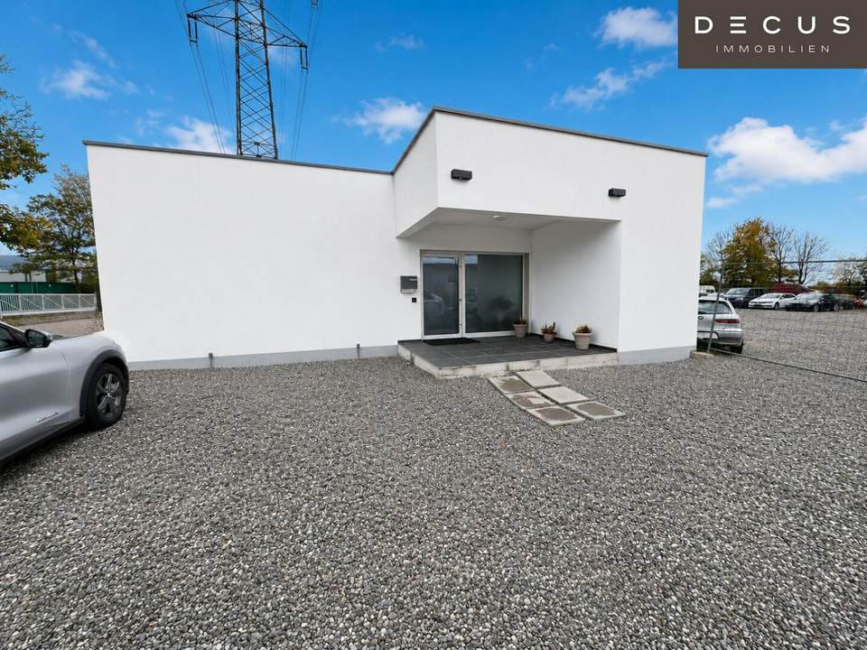 | Für Autohändler, Gewerbetreibende &amp; Unternehmer | moderne Büroeinheit mit bis zu 350 m² Freifläche | Eibesbrunn/Großebersdorf |