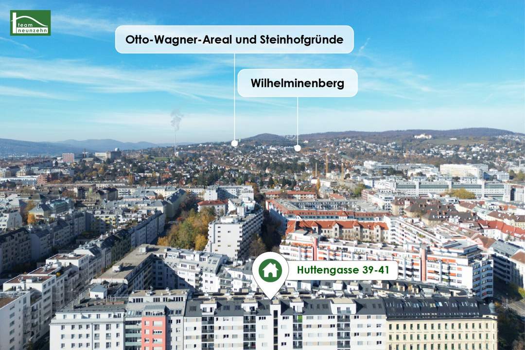 Wohnen in Hofruhelage mit großer Terrasse nur wenige Meter von der U3 Kendlerstraße entfernt - Ab 01.09. beziehbar!