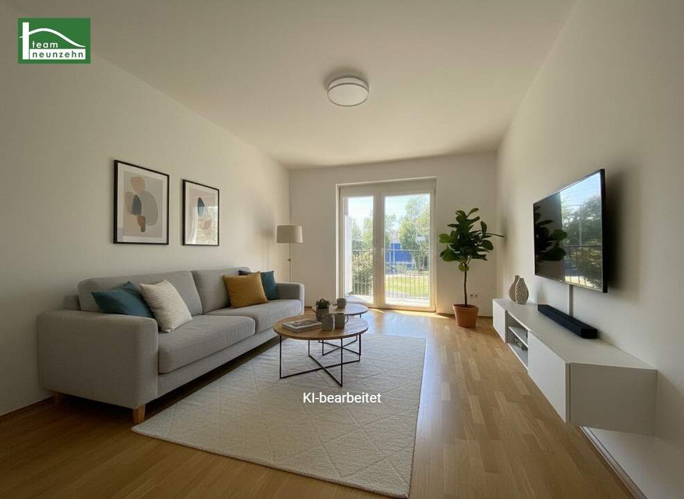 Zentral &amp; modern - Gut geschnittene 3-Zimmer-Wohnung mit großem Balkon - Wohnen im Brauquartier!