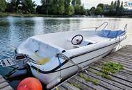 Katamaran – direkt an der Alten Donau - inkl. Boot + Anlegeplatz