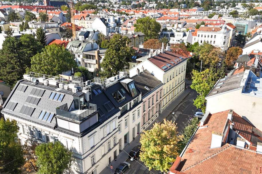 Dachterrassenwohnung nahe dem Sternwartepark | Luftwärmepumpe | Klimaanlage | voll möbliert, Wohnung-miete, 3.500,00,€, 1180 Wien 18., Währing