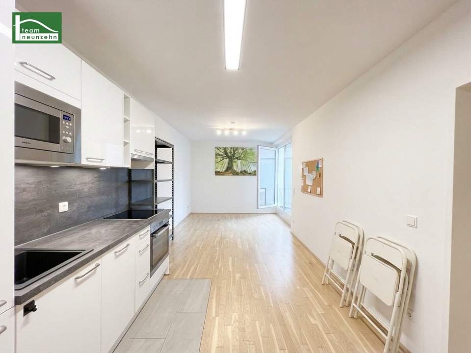Innenhof-Gartenwohnung in direkter Nähe zur U6 und S-Bahn Handelskai sowie Millennium City! Ab sofort verfügbar - JETZT ANFRAGEN