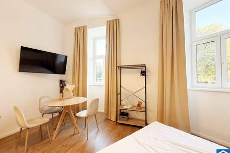 Stilvolles Studio-Apartment in Bestlage am Augarten und Donaukanal, Wohnung-kauf, 190.000,€, 1020 Wien 2., Leopoldstadt