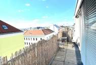 DRINGENDE NACHFOLGERSUCHE MIT 1.MAI | GROSSGARCONNIERE - WOHNZIMMER MIT KÜCHENBEREICH UND 2 ZIMMER | WEST-TERRASSE - 1. DG