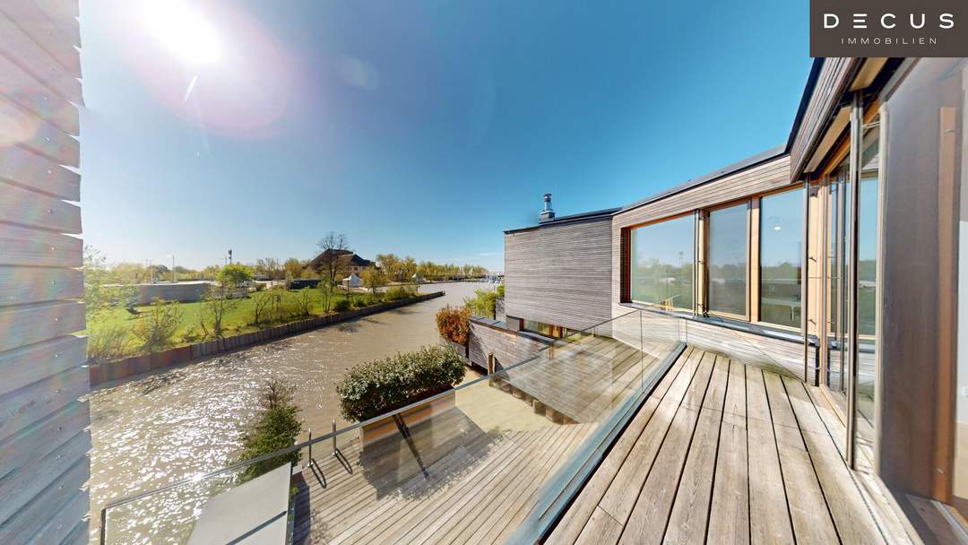 SEEHAUS DER EXTRAKLASSE MIT BOOTSANLEGEPLATZ UND SONNENTERRASSE