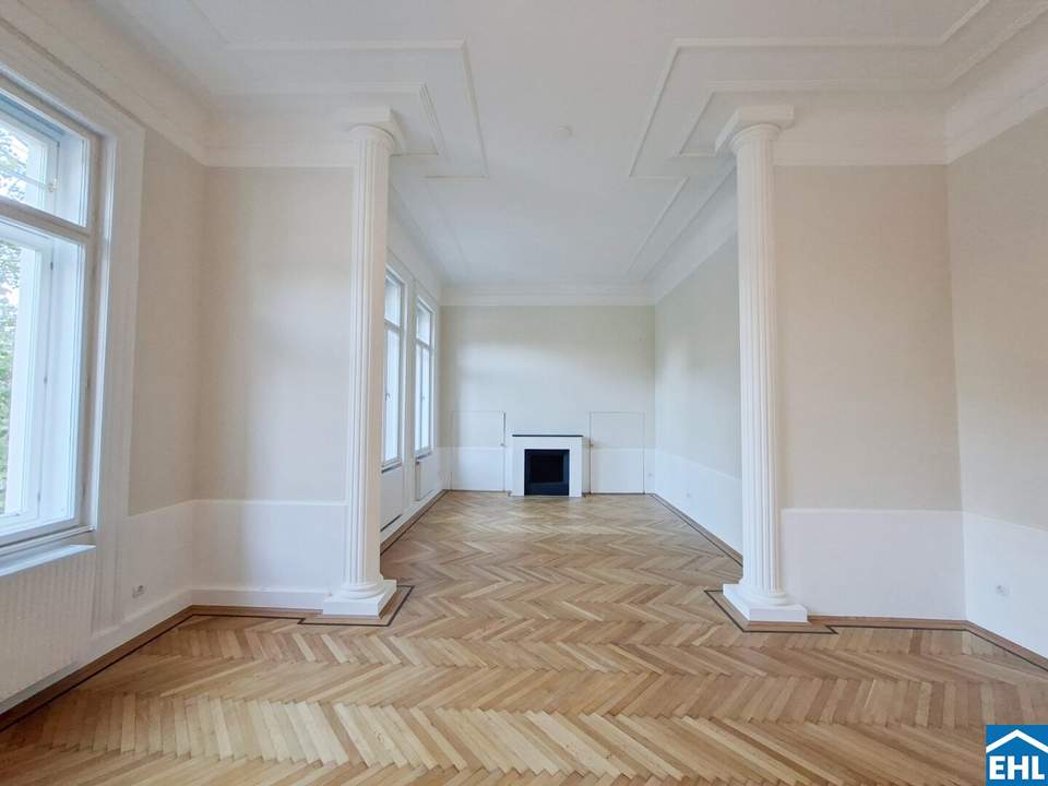 * 3 MONATE MIETZINSFREI * Exklusiver 4-Zimmer Altbautraum in 1040 Wien
