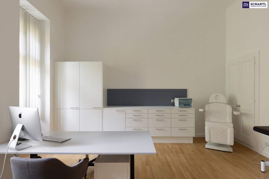 Exklusives Büro / Praxis in bester Lage! modernisierter Raum mit 2 Balkonen, Gewerbeobjekt-miete, 5.990,00,€, 8010 Graz(Stadt)