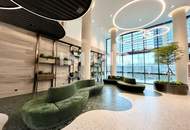 DANUBEFLATS - 45m2 Balkon inkl. Küche, Pool und Wellness Bereich - U1 vor der Türe! LUXUS LEBEN AM WASSER