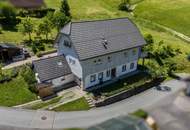 chaletartige Wohnung mit riesigem Garten, beinahe ein ganzes Haus