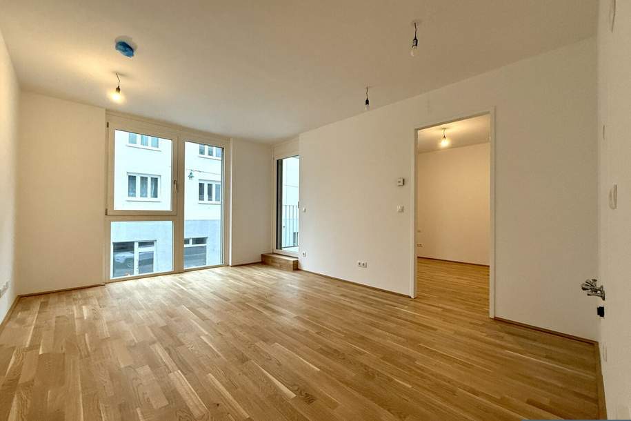 NEUBAU-Wohnung mit toller LOGGIA! ERSTBEZUG Pärchen-Hit mit optimaler Anbindung, Wohnung-miete, 878,85,€, 1210 Wien 21., Floridsdorf