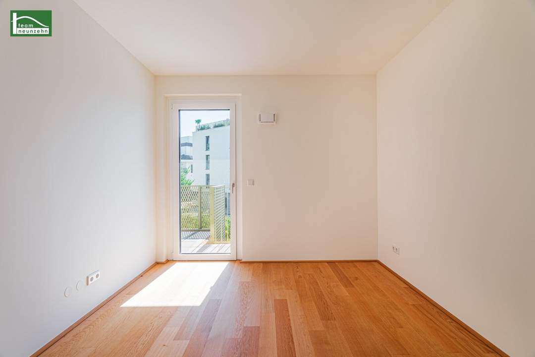 Provisionsfreie 3-Zimmer perfekt aufgeteilt mit Balkon - „Hirschfeld – Naturnah wohnen“ – Niedrig-Energie-Standard-Neubau