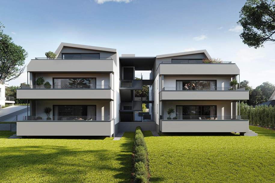 Charmante Gartenwohnung mit zwei Zimmern in privilegierter Lage am malerischen Wörthersee!, Wohnung-kauf, 537.000,€, 9220 Villach Land
